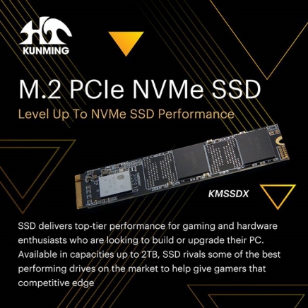 KMSSDX - M.2 PCIe SSD Level Up To NVMe SSD Performance