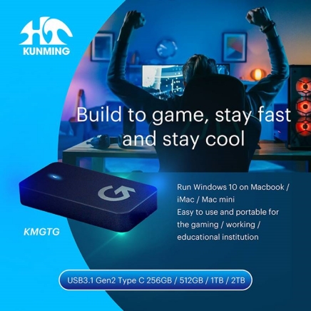 KMGTG - External Windows 10 Boot Disk Build to game, stay fast and stay cool