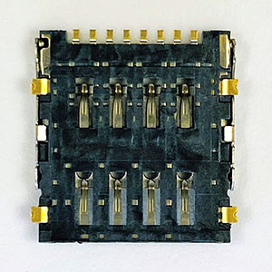 P/N: SIM6PP -XXX-IMG_9441 (2) micro SIM card socket Push Push type
