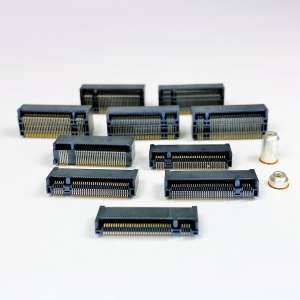 PCIe M.2 H=8.5mm A Key, B Key, E Key, M Key connector