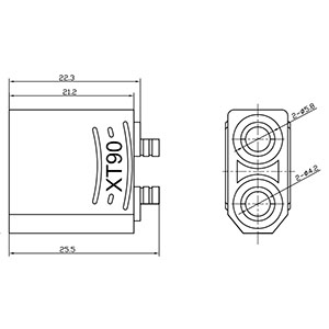 RC Battery Energy Connector XT90