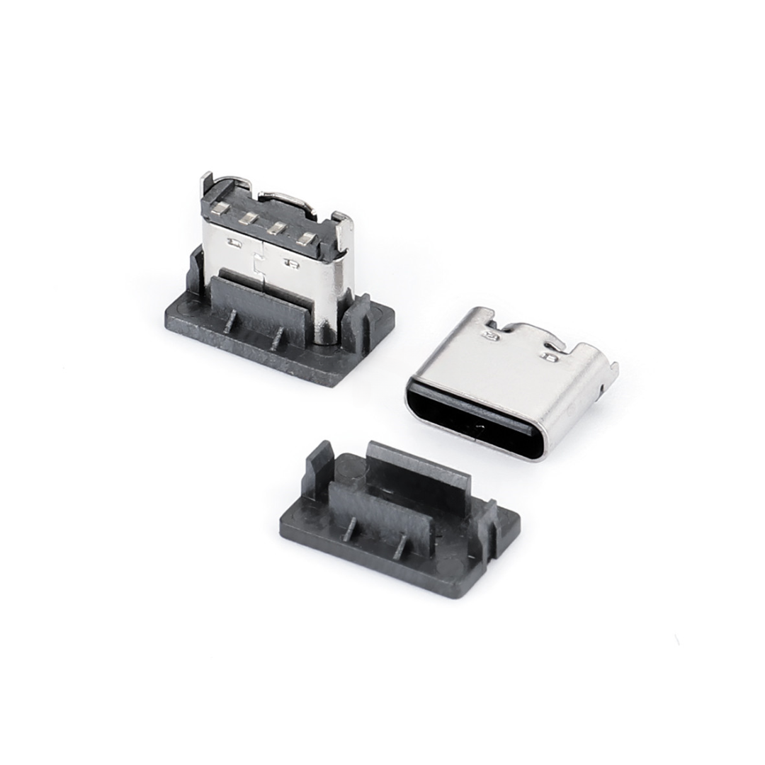 USB Type C Female Connector,Female,4P