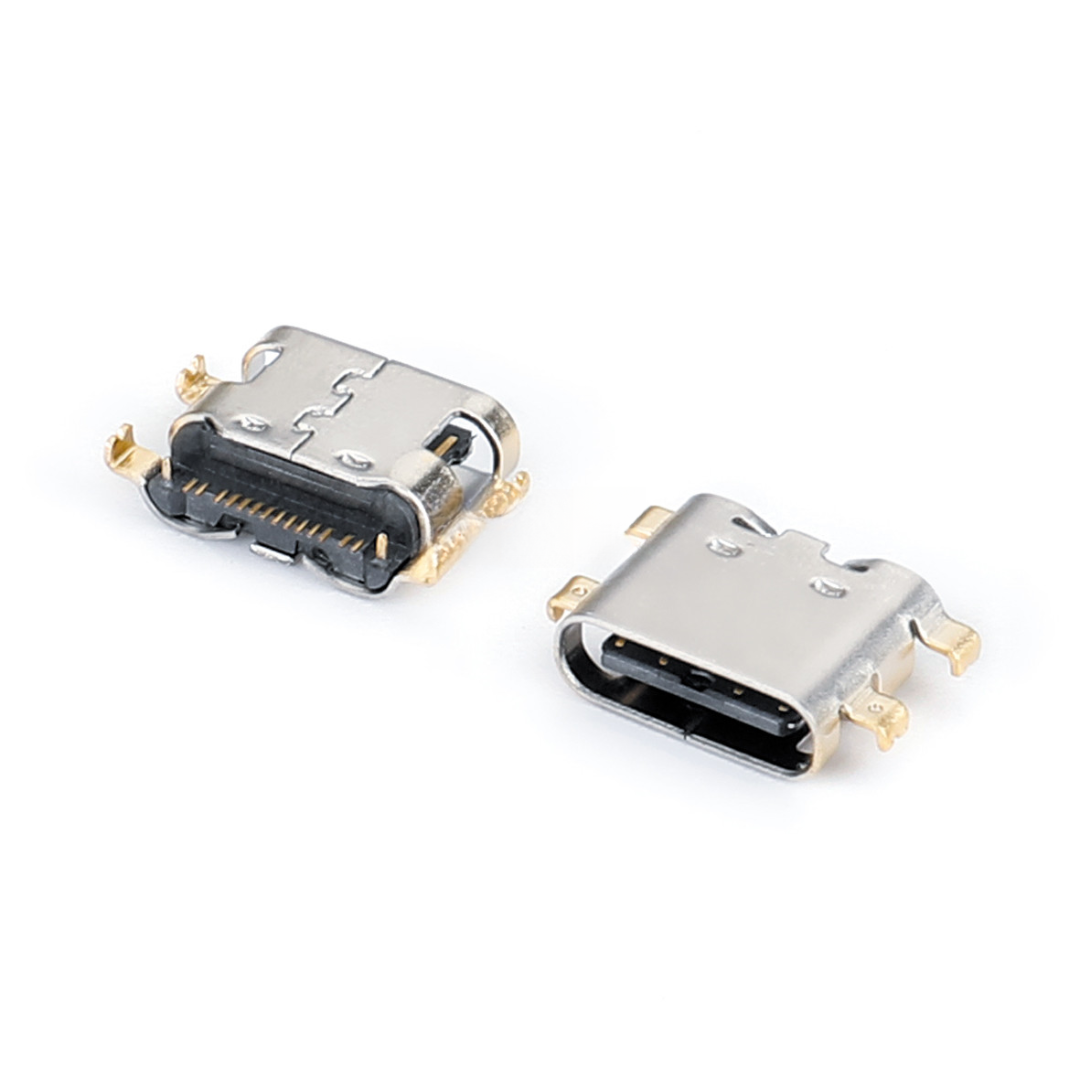 USB Type C Female Connector,Female,14P