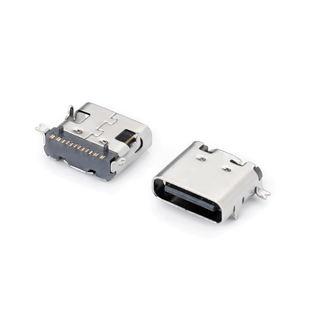 USB Type C Female Connector,Female,16P