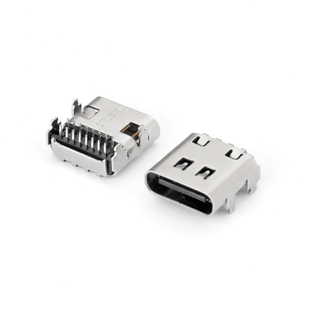 USB Type C Female Connector,Female,16P