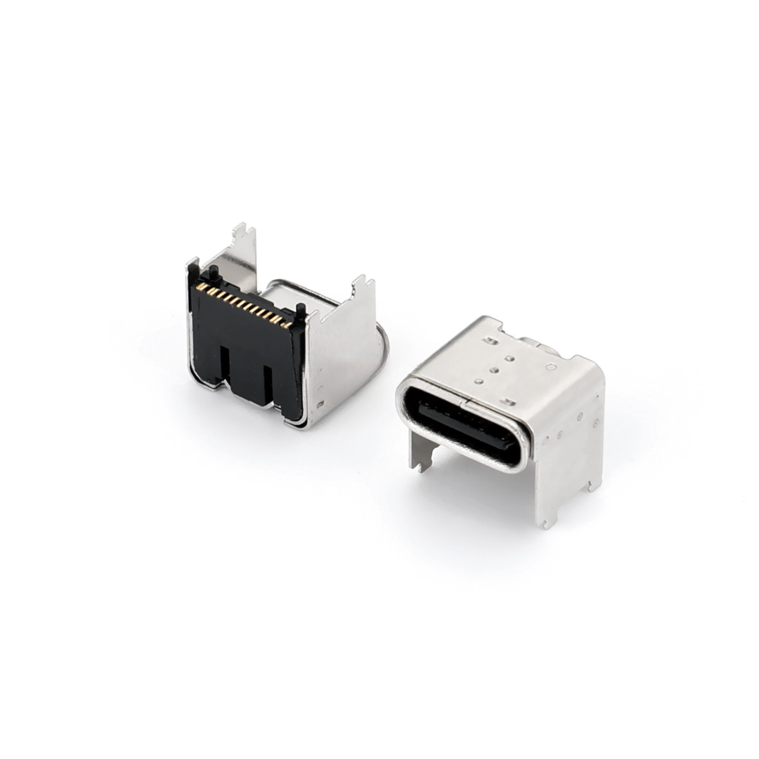 USB Type C Female Connector,Female,16P