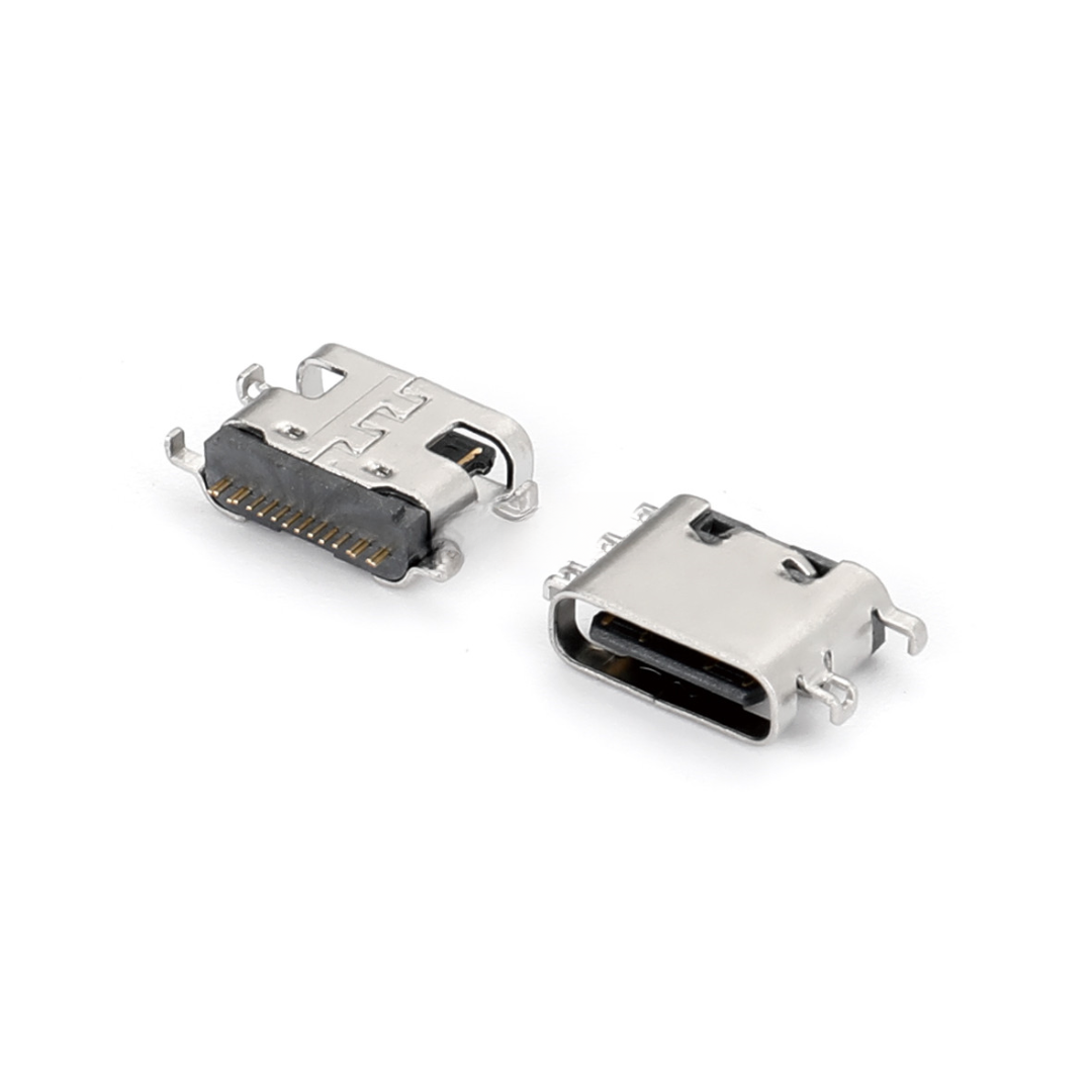 USB Type C Female Connector,Female,16P