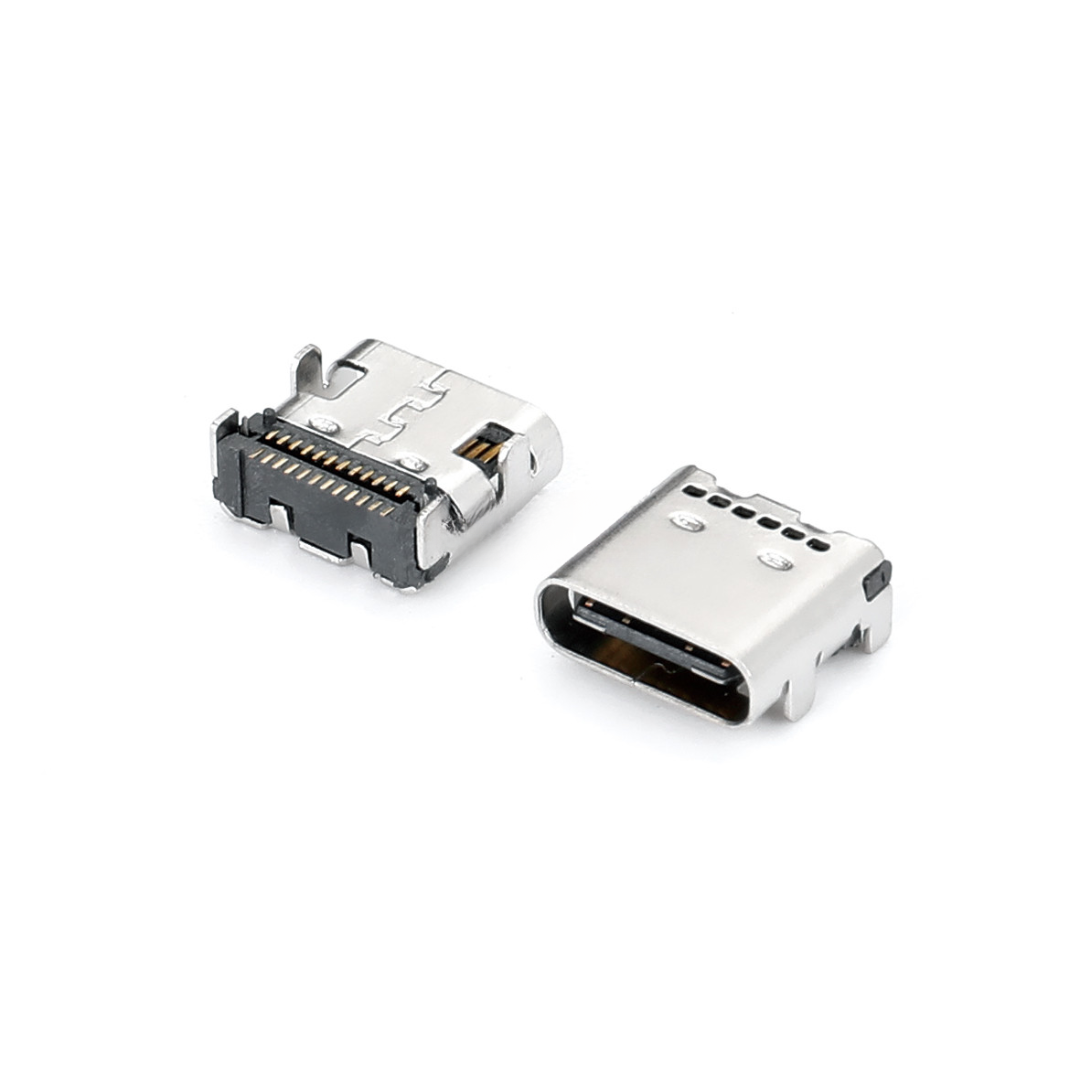 USB Type C Female Connector,Female,24P