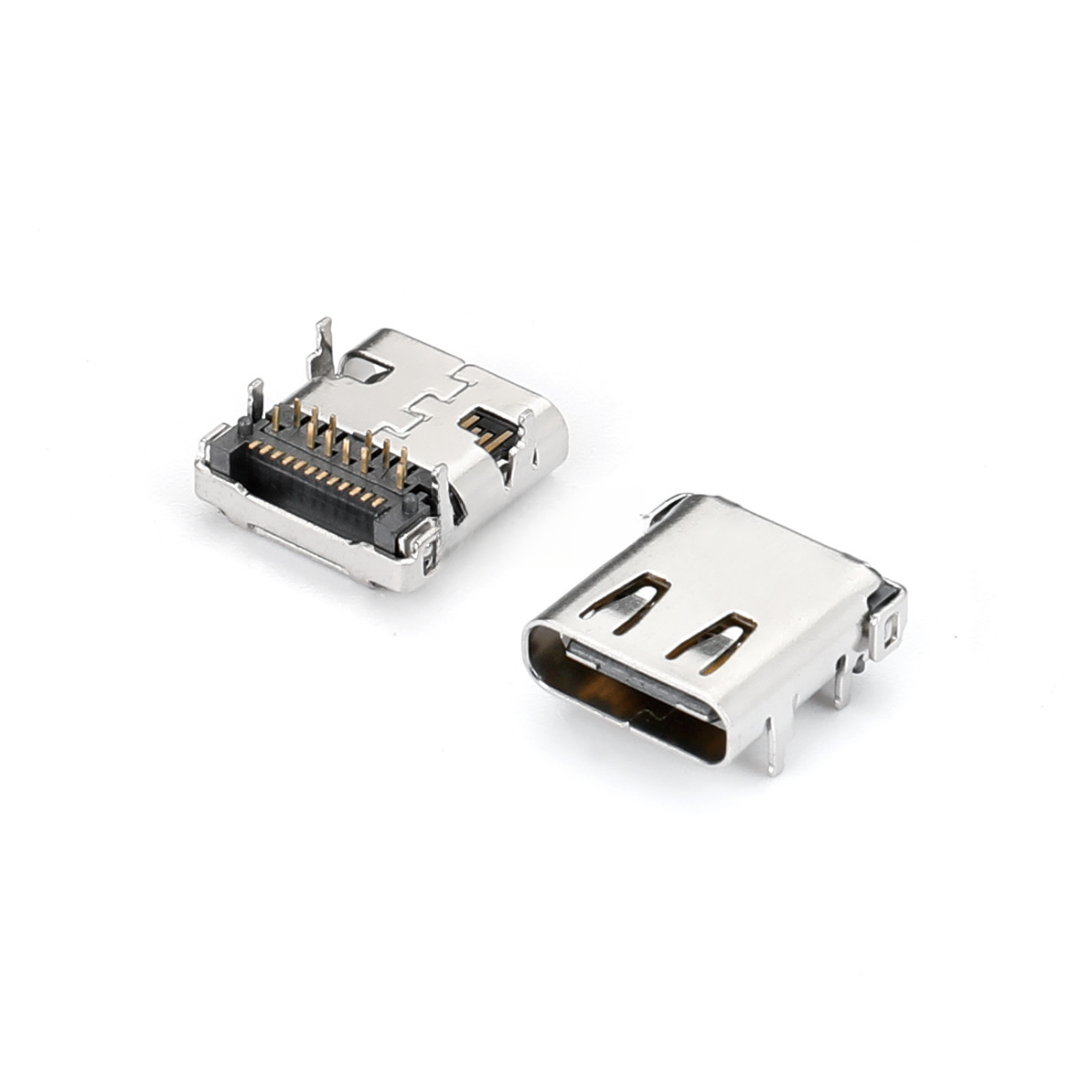 USB Type C Female Connector,Female,24P