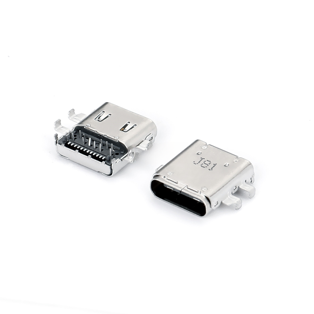 USB Type C Female Connector,Female,24P