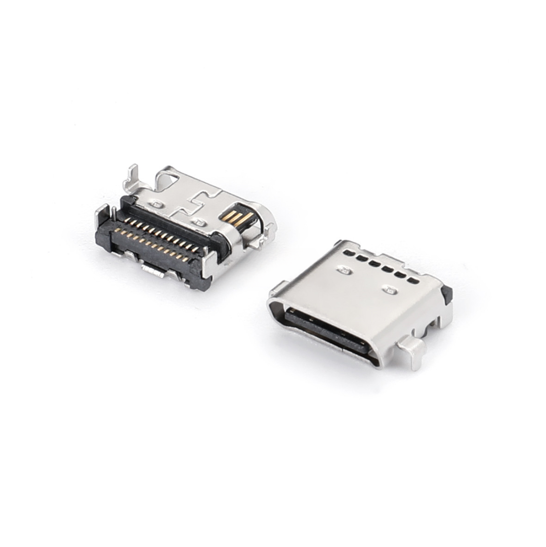 USB Type C Female Connector,Female,24P