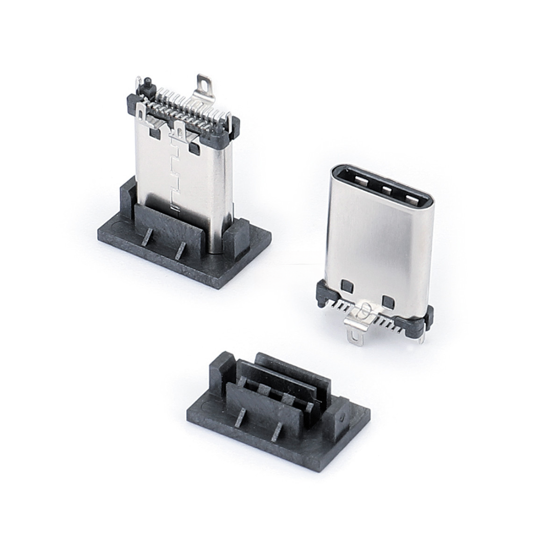 USB Type C Female Connector,Male,24P