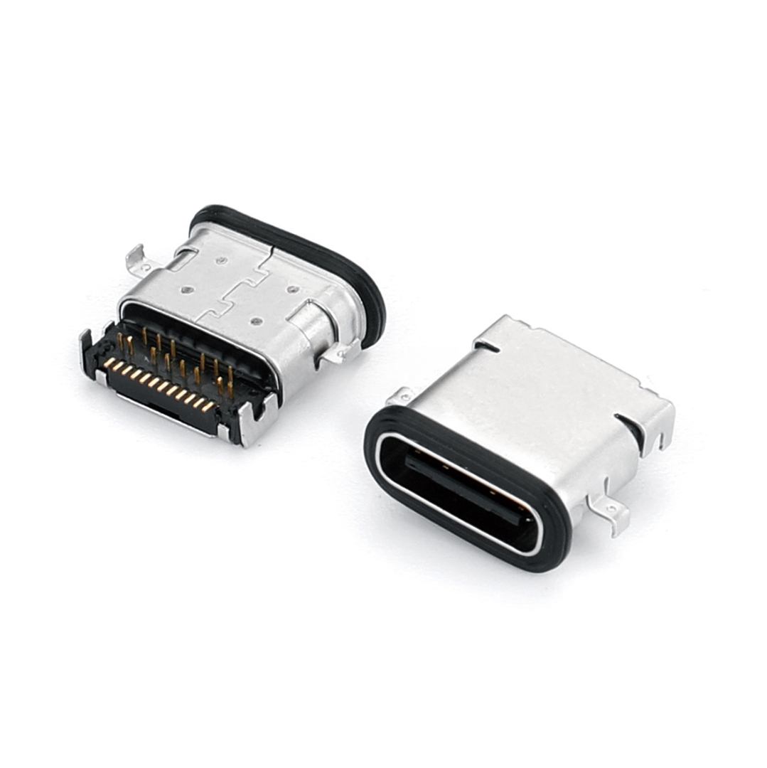 KMUCW24002L USB Type C Female Connector,Waterproof Female,24P