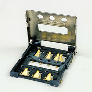 micro SIM card socket Hinge type